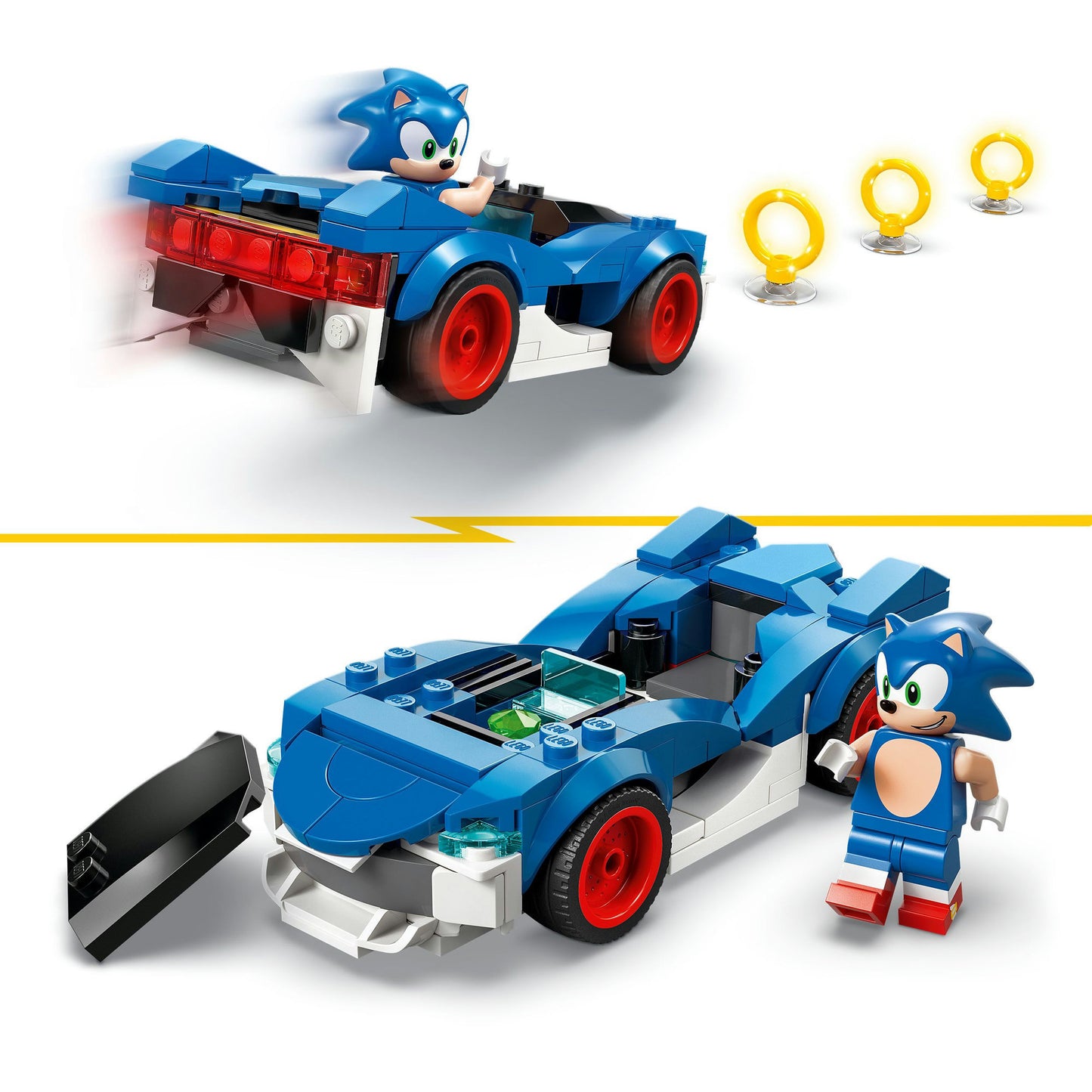 Lego Sonic 77117 Sonic Speedster Lightning | 2 Stk