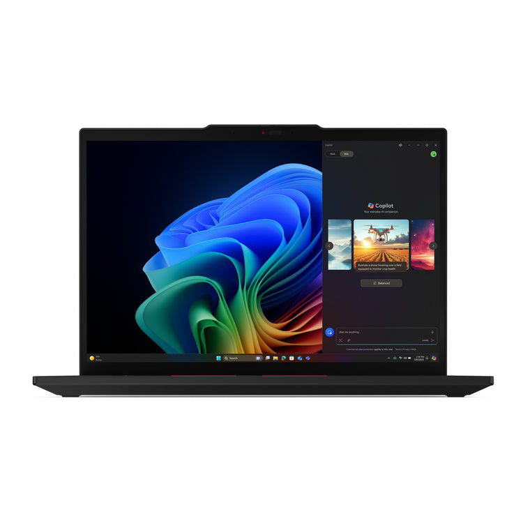 Lenovo Thinkpad T14 Gen 6 (21qj0053mh) 14 Copilot+ Laptop (schwarz | Ryzen AI 7 Pro 350 | Radeon 860m Grafik | 32 GB | 1 TB SSD)