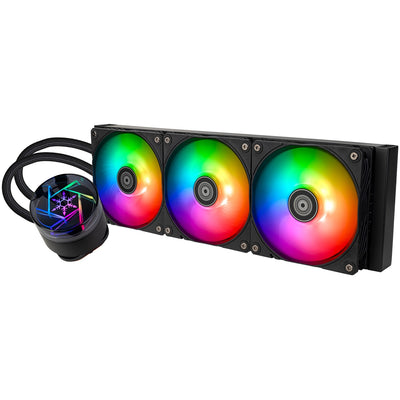 Silverstone Novapeak 360 Arb Wasserkühlung (schwarz, 4 Pin PWM)