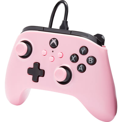 Kabelgebundener Powera-Controller für Xbox Series X|s (Rosa, Xbox Series X|s, Xbox One, PC)