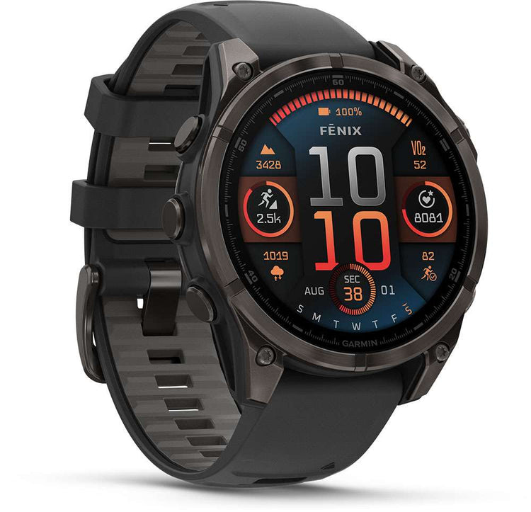 Garmin fēnix® 8 – 47 mm Amoled Sapphire – GPS-Multisport