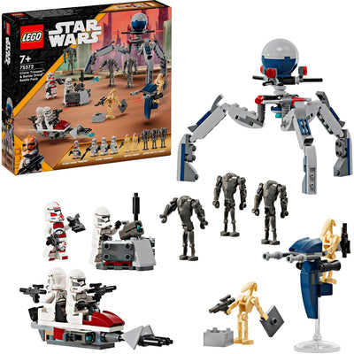 Lego Lego Star Wars 75372 Klon Trooper und Battle Droid Battle Pack