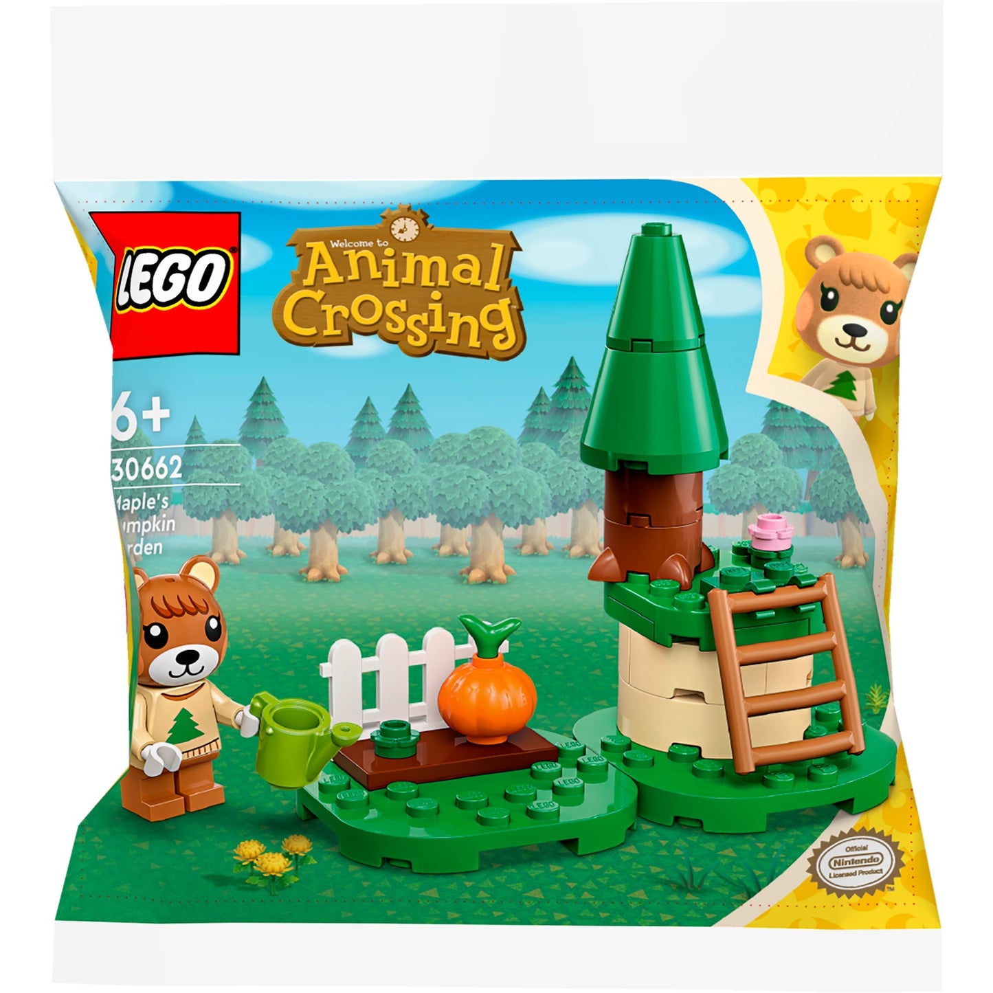 Lego Animal Crossing – Bauspielzeug „Ahorns Kürbisgarten“ (30662)