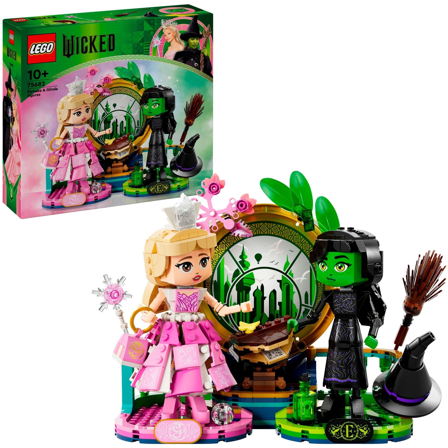 LEGO 75682 Wicked Elphaba und Glinda Figuren
