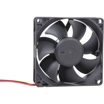 Alphacool ES 80 mm 800–6.000 U/min Gehäuselüfter (schwarz, 80 x 80 x 25 mm, PWM)