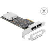 Delock PCI Express x4 auf 4 x RJ45 2,5 GBe Netzwerkadapter - afbeelding 4