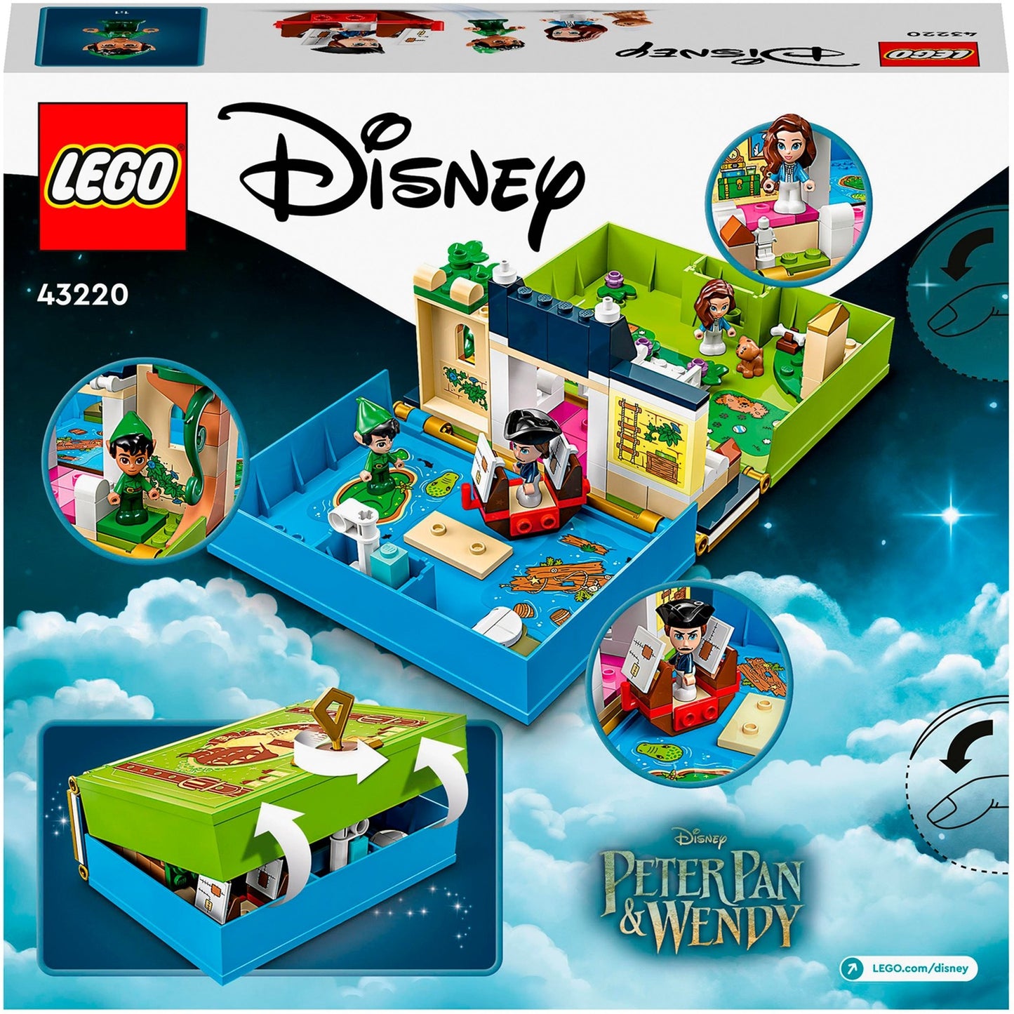 Lego Lego Peter Pan Wendys Story Book Adventure Set