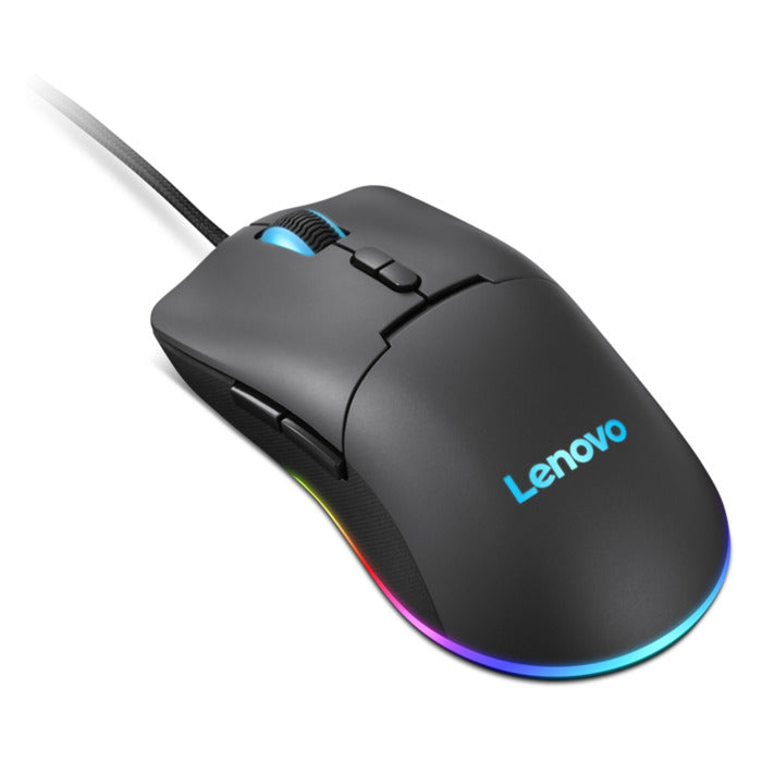 Lenovo m210 RGB-Gaming-Maus (schwarz, 8000 dpi, RGB)