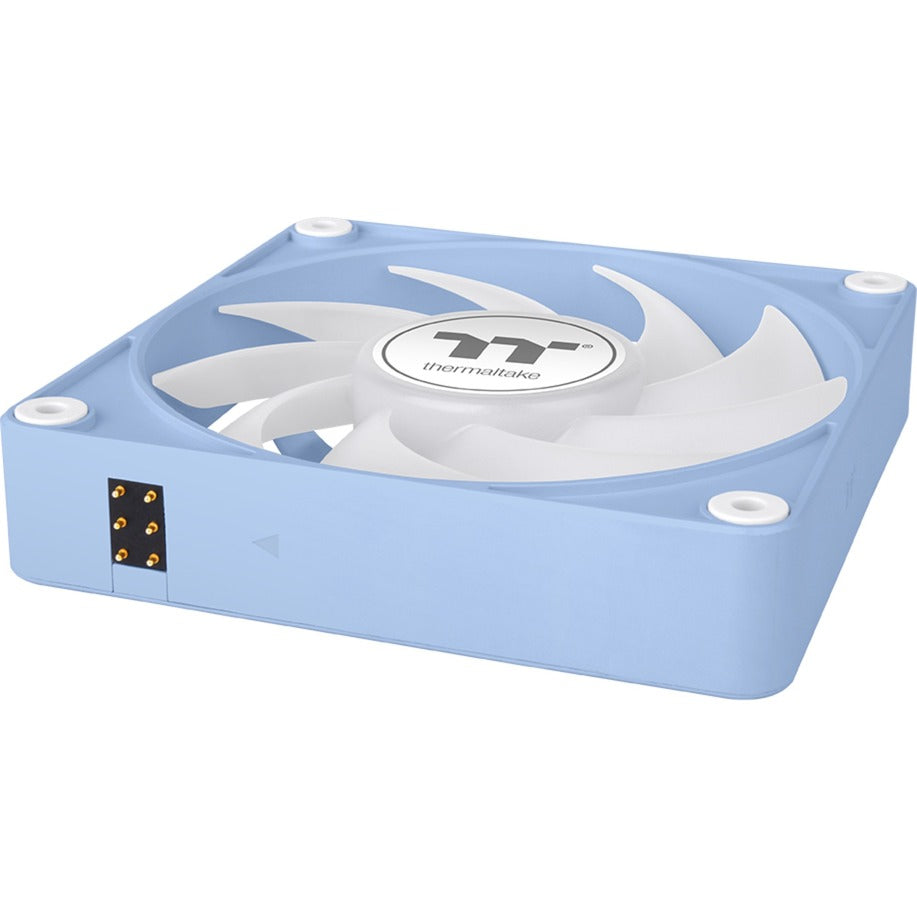 Thermaltake CT120 EX ArGB Sync PC-Lüfter Hydrangea Blue (3-Lüfter-Pack) Gehäuselüfter (Hellblau, 3 Stück, 120 x 120 x 25 mm, PWM)