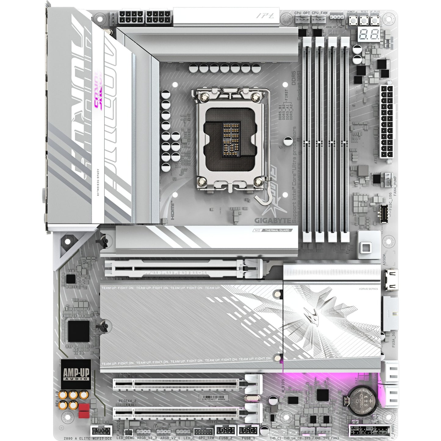 Gigabyte Gigabyte Z890 A Elite WF7 ICE, ATX, LGA1851, Intel® Core ™ Ultra, 4x DDR5, 2,5 GBE, Wi-Fi 7, USB4