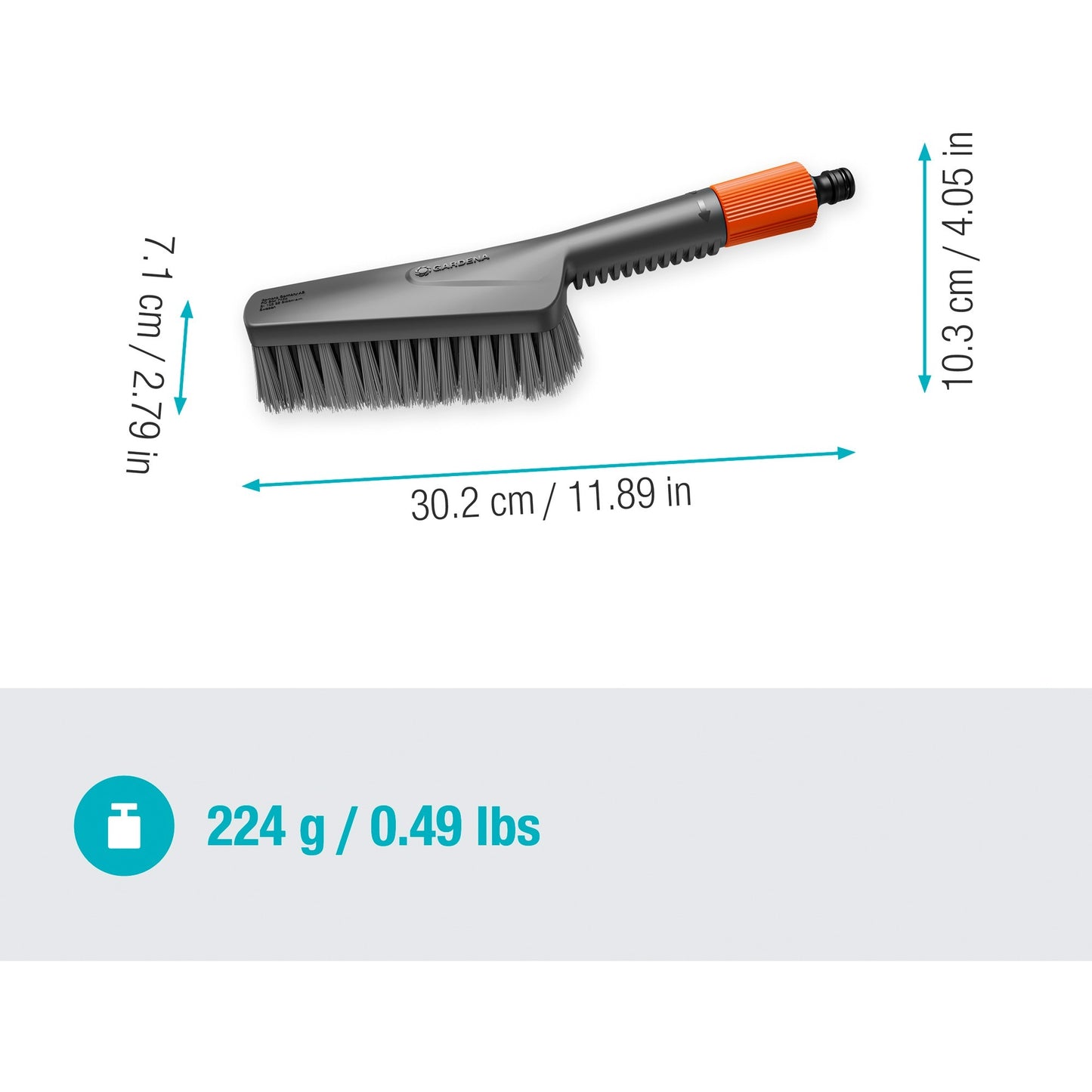 Gardena Clean System Cleaning Set mit Handbrush s weich,