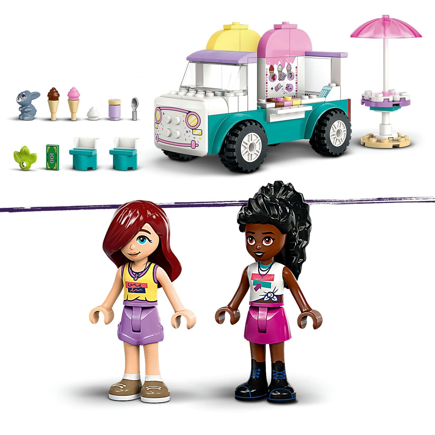 Lego Lego Freunde 42644 Heartlake City Ice Cream Truck