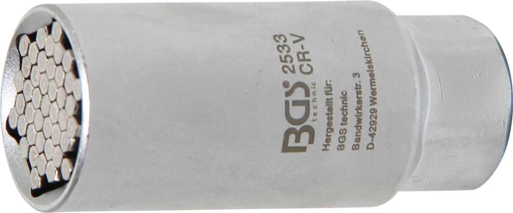 BGS Technic Mehrfachsteckdose 3 8 für 9-21 mm