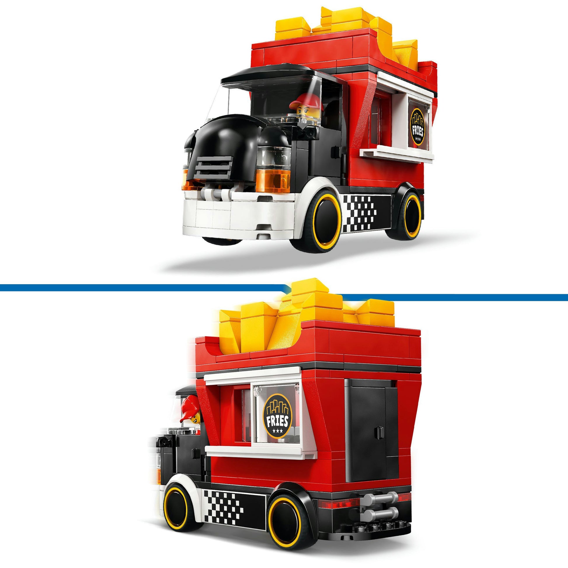 Lego City tolle Fahrzeuge 60488 Snackbar-Truck | 2 Stk