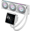 Asus ROG Strix LC IV 360 ARGB LCD-Wasserkühlung (Weiß, 4-Pin-PWM)