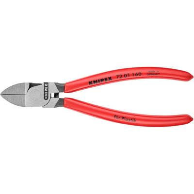 Knipex Seitenschneider für Kunststoff | kunststoffbeschichtet | 160 mm – 7201160