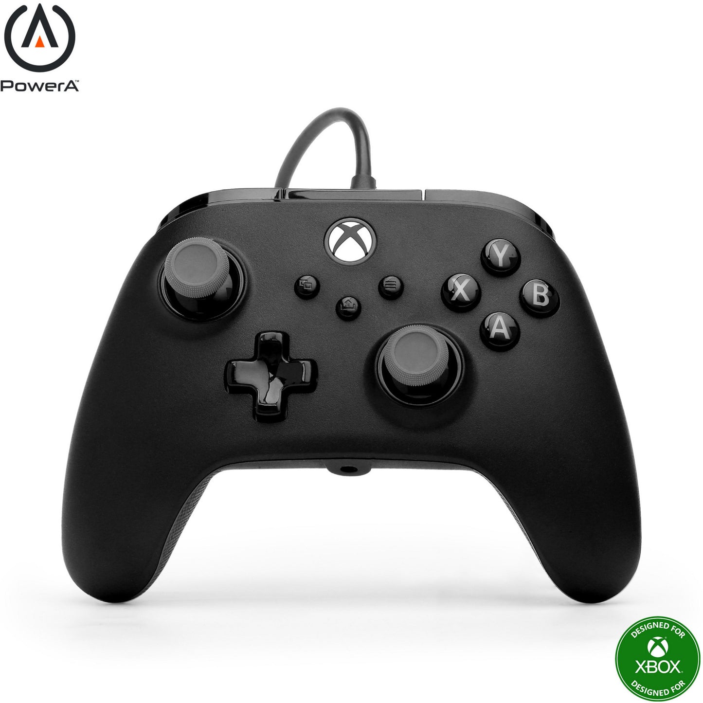 Powera Advantage Plus kabelgebundener Controller für Xbox Series X|s (Schwarz, Xbox Series X|s, Xbox One, PC)