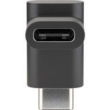 Goobay-Adapter USB-C-Anschluss> USB-C-Stecker, 90 ° - afbeelding 1