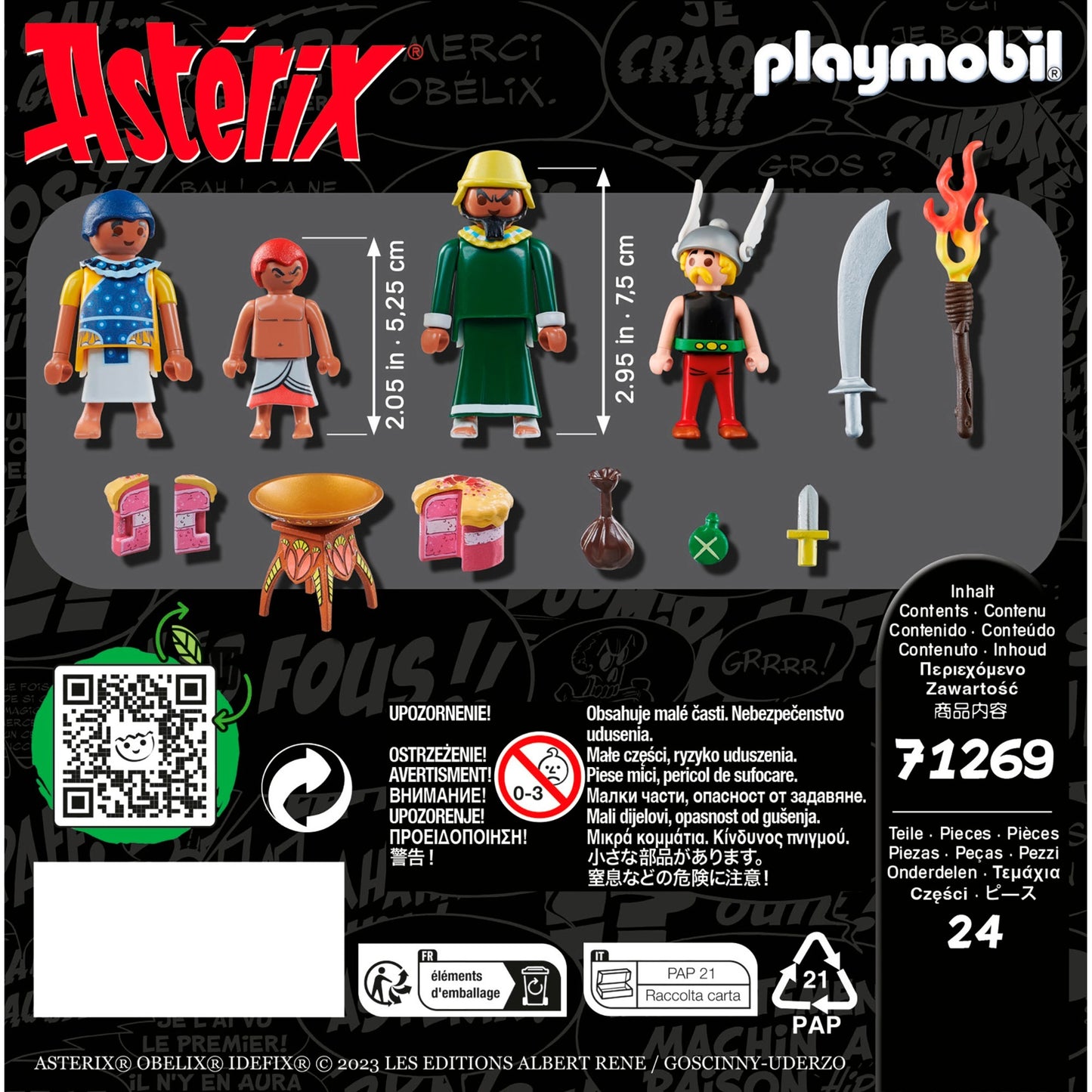 Playmobil Asterix Der vergiftete Kuchen von Plurkis 71269