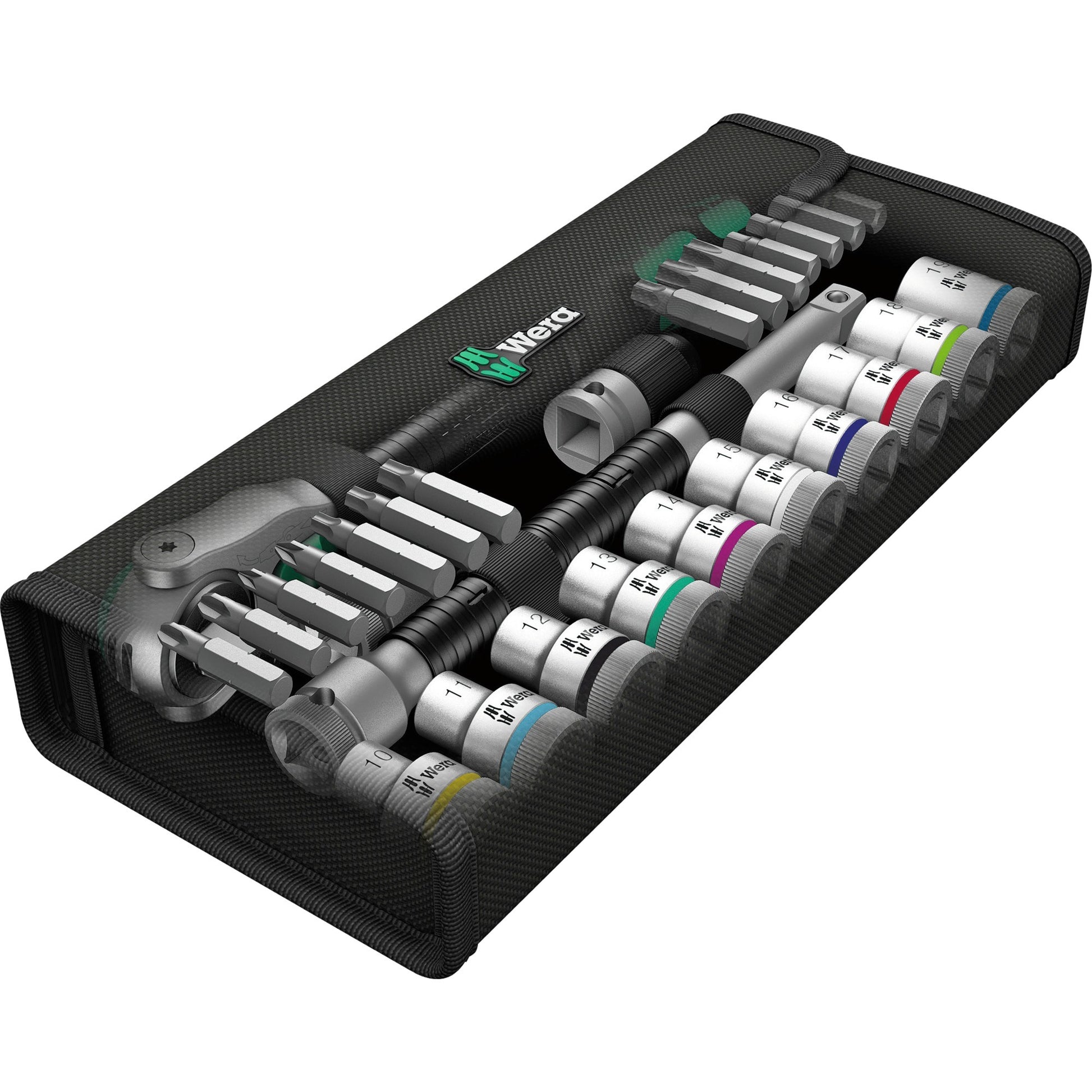 Wera 8100 SC 6 Zyklop Speed ​​Rattels Set, 1 2 Laufwerk