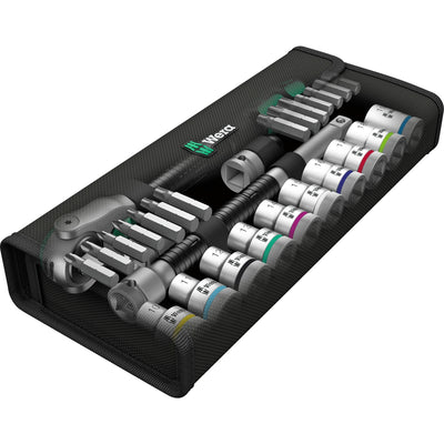 Wera 8100 SC 6 Zyklop Speed ​​Rattels Set, 1 2 Laufwerk