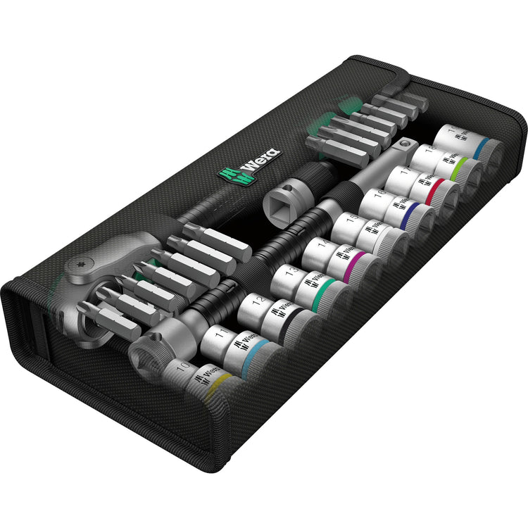 Wera 8100 SC 6 Zyklop Speed ​​Rattels Set, 1 2 Laufwerk