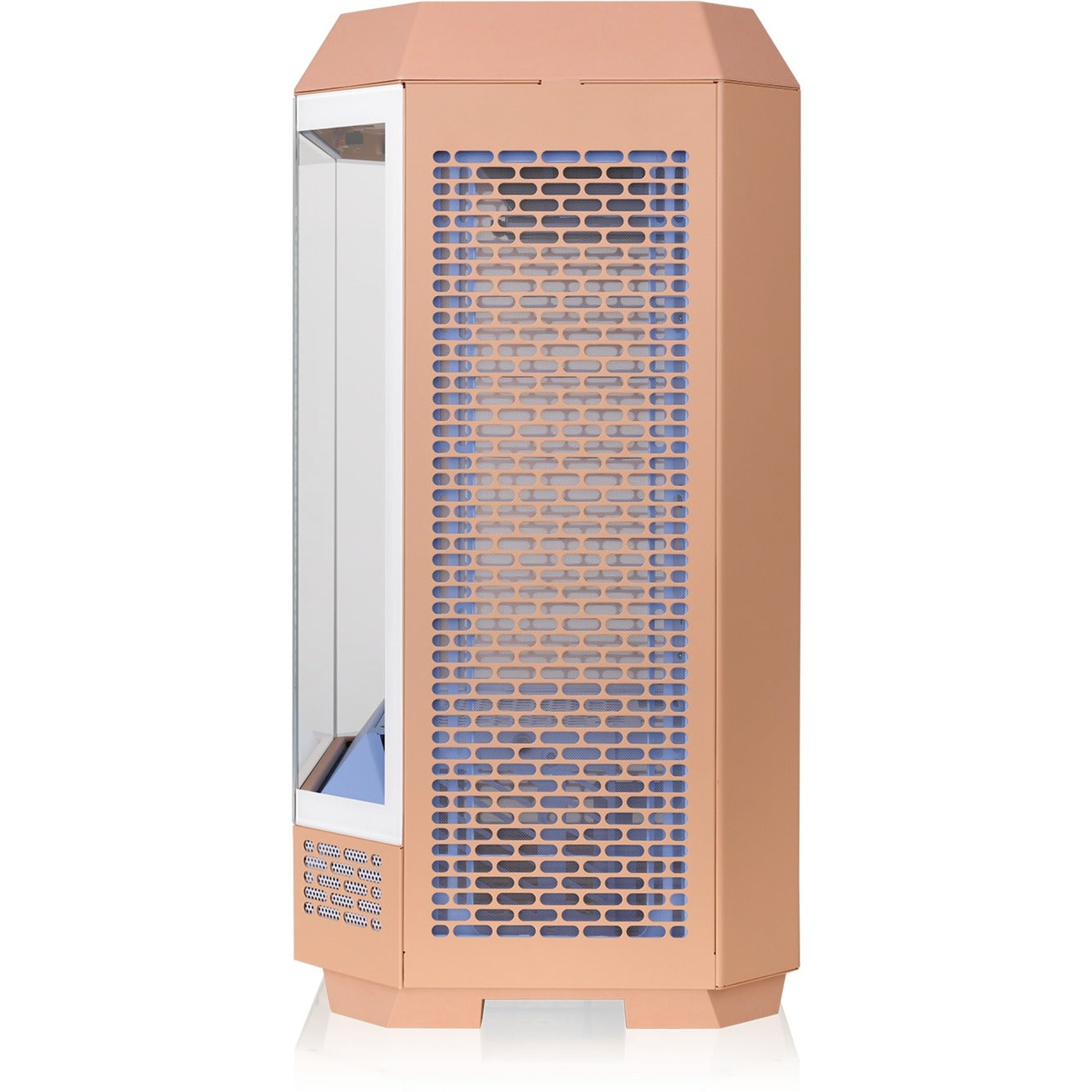 Thermaltake the Tower 300 – Peach Fuzz Mini-Tower-Gehäuse (Pfirsich | 3x USB-A | gehärtetes Glas)