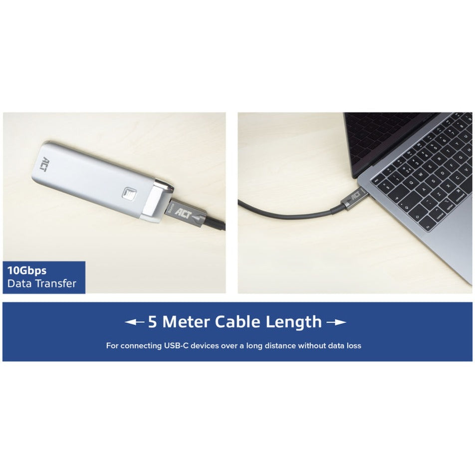 ACT-Konnektivität USB-C 3.2 GEN2 Active Optical Cable (AOC) Connectes