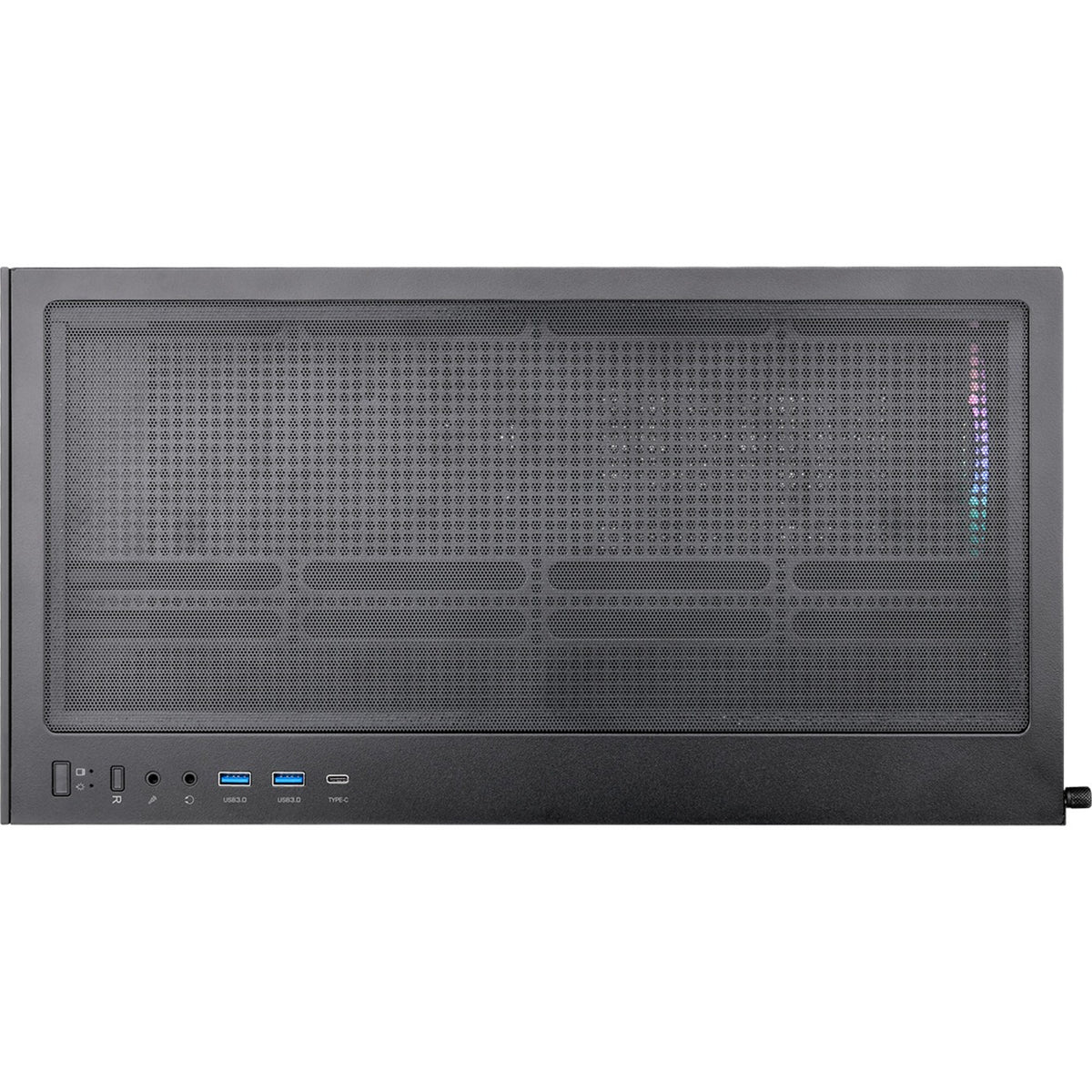 Thermaltake View 270 tg argb Midi-Tower-Gehäuse (schwarz | 2x USB-A | 1x USB-C | RGB | gehärtetes Glas)