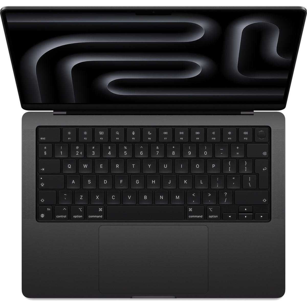 Apple MacBook Pro 2023 14 (MRX43N A) generalüberholter Laptop (schwarz | M3 Pro 12 Core | 18-Core GPU | 18 GB RAM | 1 TB SSD)