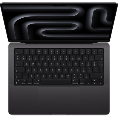Apple MacBook Pro 2023 14 (MRX43N A) generalüberholter Laptop (schwarz | M3 Pro 12 Core | 18-Core GPU | 18 GB RAM | 1 TB SSD)