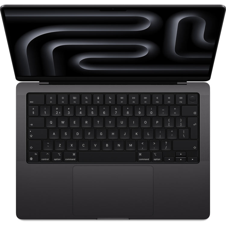 Apple MacBook Pro 2023 14 (MRX43N A) generalüberholter Laptop (schwarz | M3 Pro 12 Core | 18-Core GPU | 18 GB RAM | 1 TB SSD)