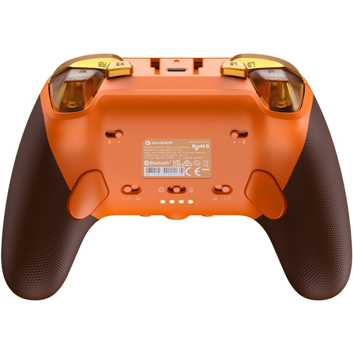 Gamesir G7 Pro HE Tri-Mode Wireless Controller – Amber Flame (Orange, USB 2,4 GHz Bluetooth, Xbox Series X|S, Xbox One, PC, Android)