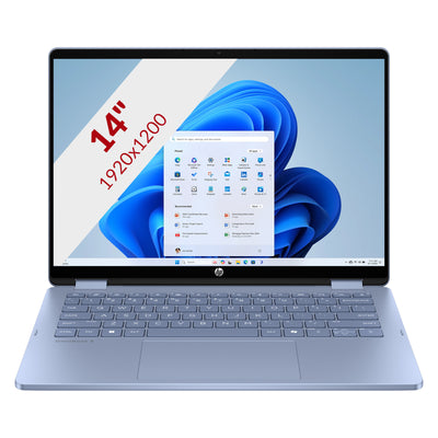 HP Omnibook 5 Flip 2-in-1 14-fp0251ndx 14 Laptop (blau | Core 5 120u | Intel-Grafik | 8 GB | 512 GB SSD | Touch)