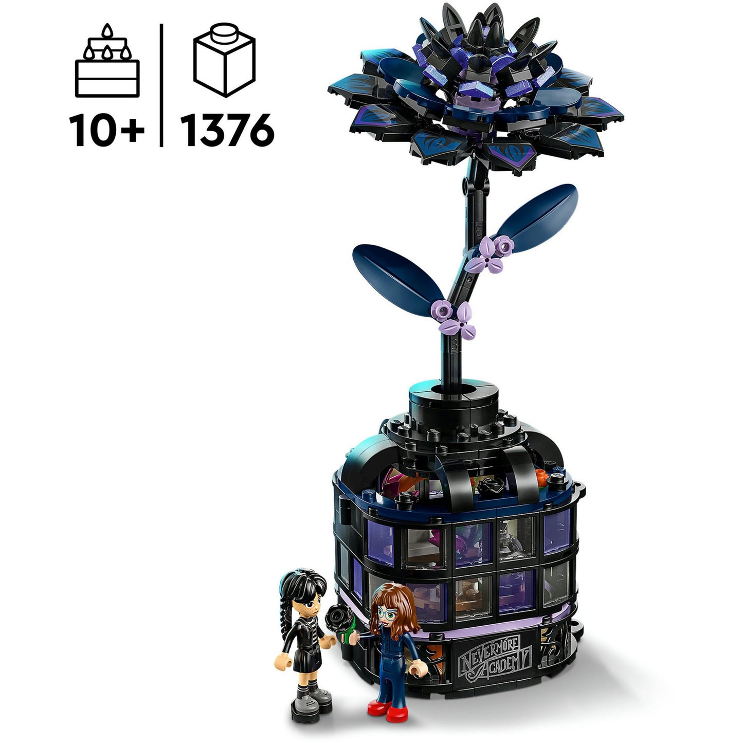 Lego 76784 Mittwoch, schwarze Dahlie