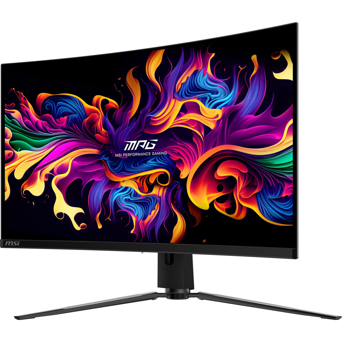 MSI MPG 321curx QD-OLED 31,5 4K UHD Curved Gaming Monitor (Schwarz, 2x HDMI, Display Port, 2x USB-A, USB-B, USB-C, 240 Hz)