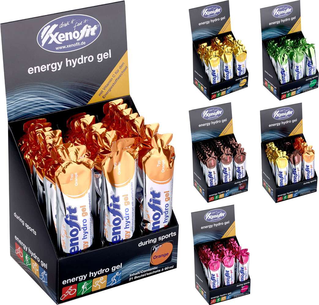 Xenofit Energy Hydrogel 21x60ml Box