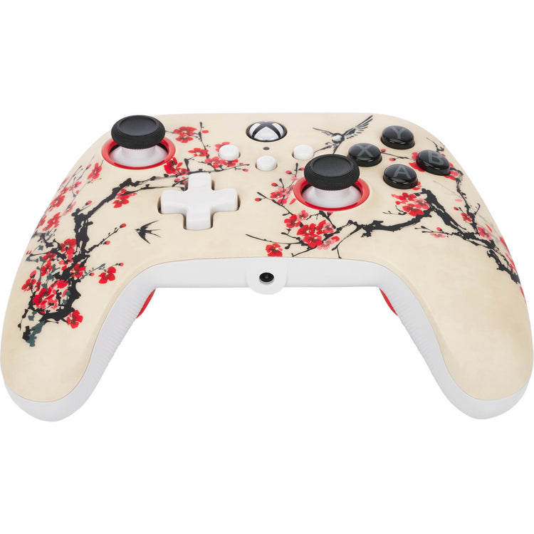Powera Advantage Controller mit Kabel für die Xbox Series X|s – Warrior's Nirvana (Magnolia White, Xbox Series X|s, Xbox One, PC)