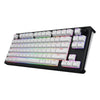 Hator Skyfall Wireless, Gaming-Tastatur (Schwarz, US-Layout, Hator Aurum Lemon, 80 % (TKL), RGB, Double Shot ABS, Hot-Swap, 2,4 GHz Bluetooth USB-C)