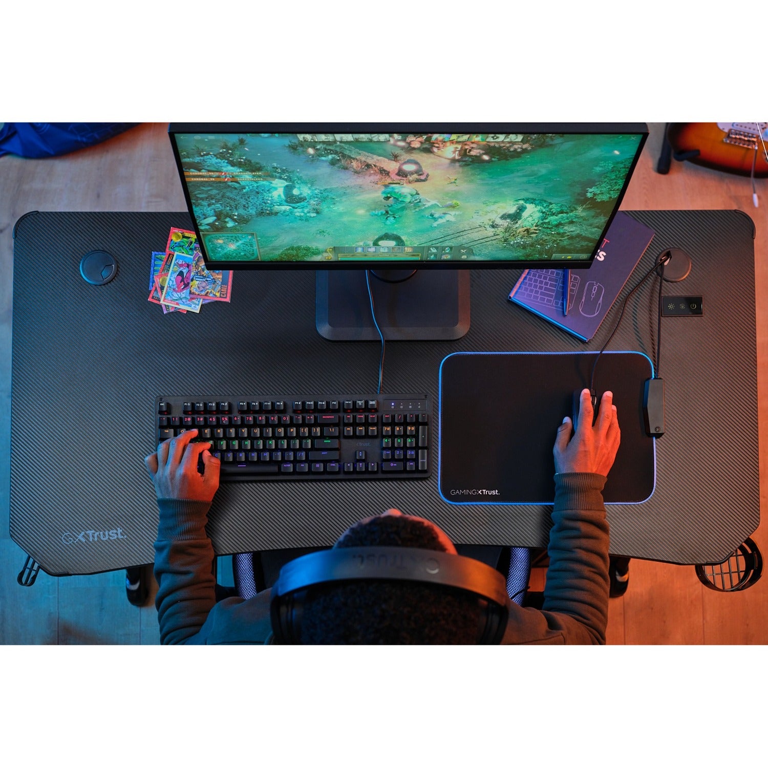 Vertrauen Sie GXT 709 Luminus RGB Gaming Agency