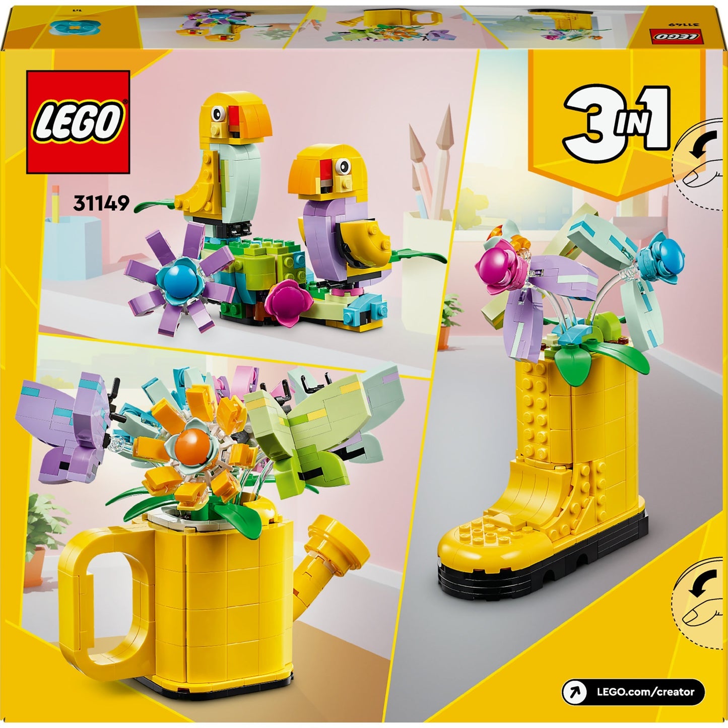 LEGO LEGO Creator 31149 Blumen in der Bewässerung kann