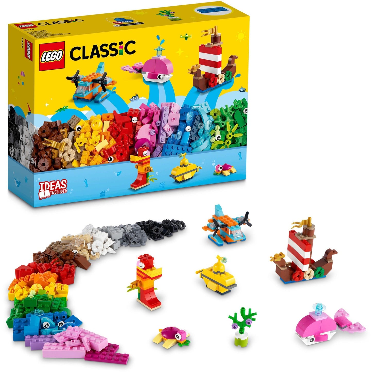 LEGO LEGO 11018 Kreatives Meeres Vergnügen