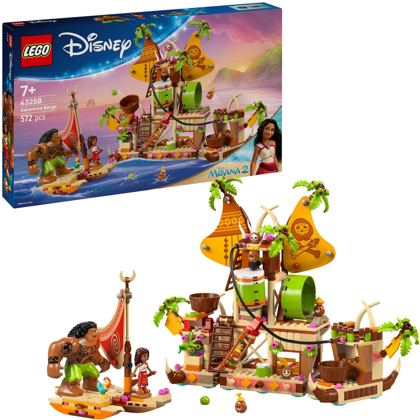 Disney Lego 43258 Prinzessin Kakamora Boot