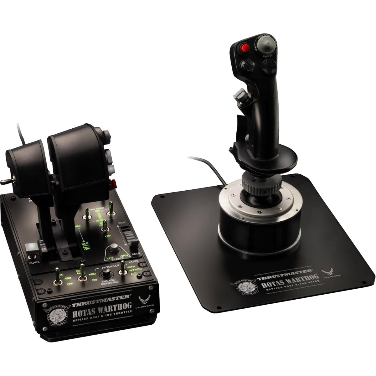 Thrustmaster Hotas Warthog Joystick und Gas