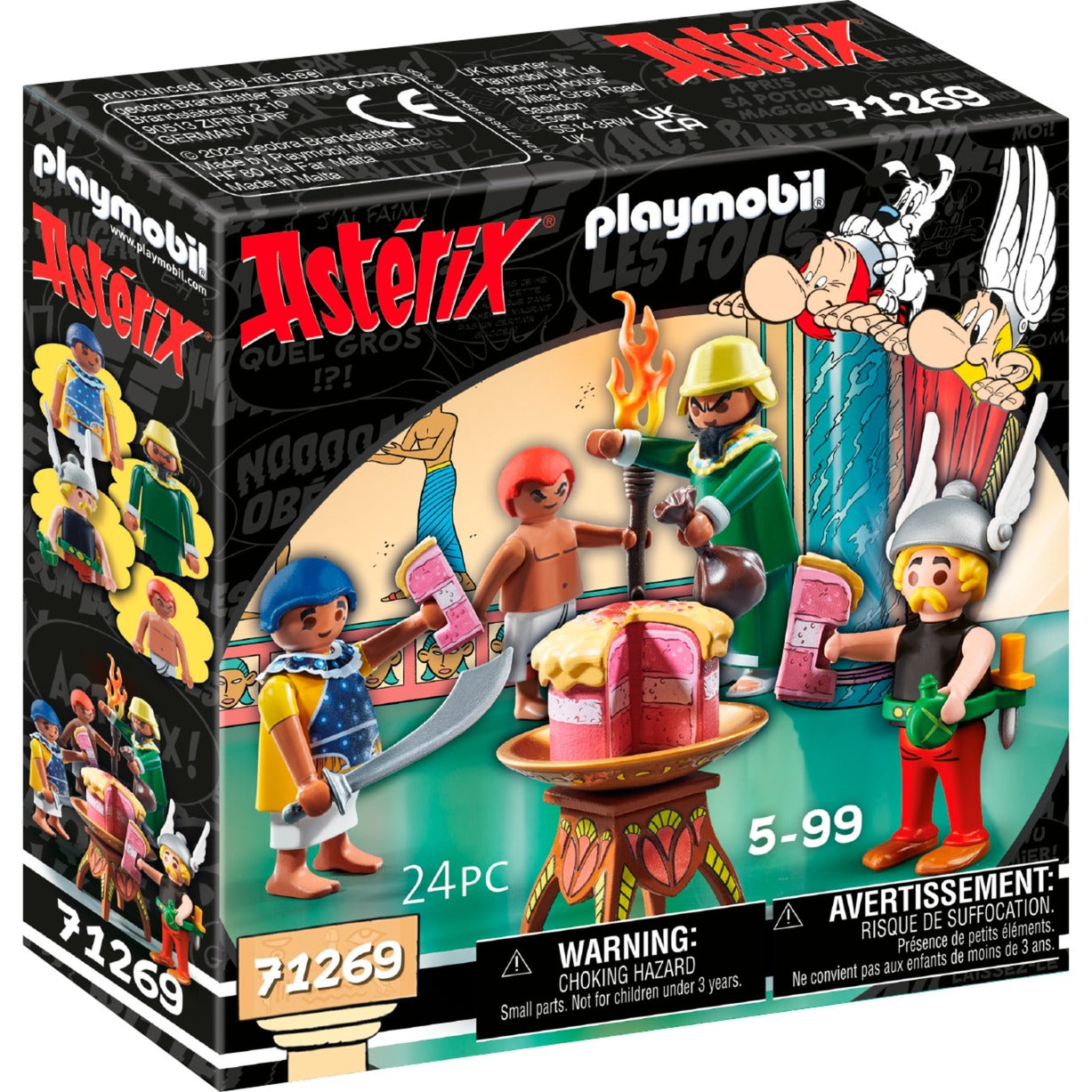 Playmobil Asterix Der vergiftete Kuchen von Plurkis 71269