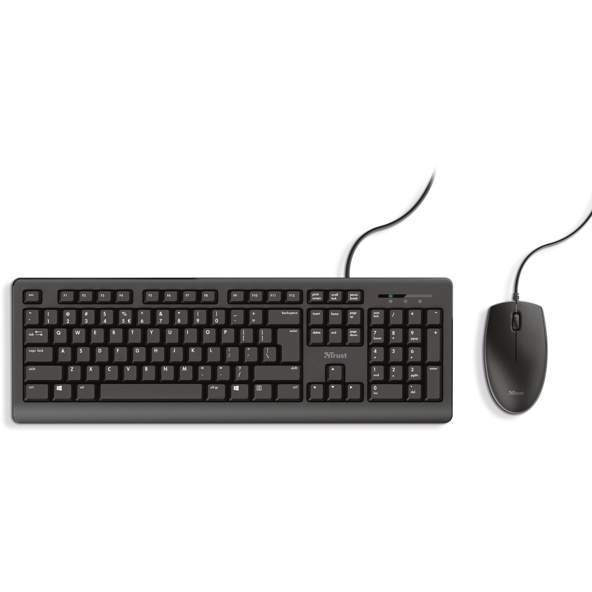 Vertrauen Sie Tastatur -Maus -Set