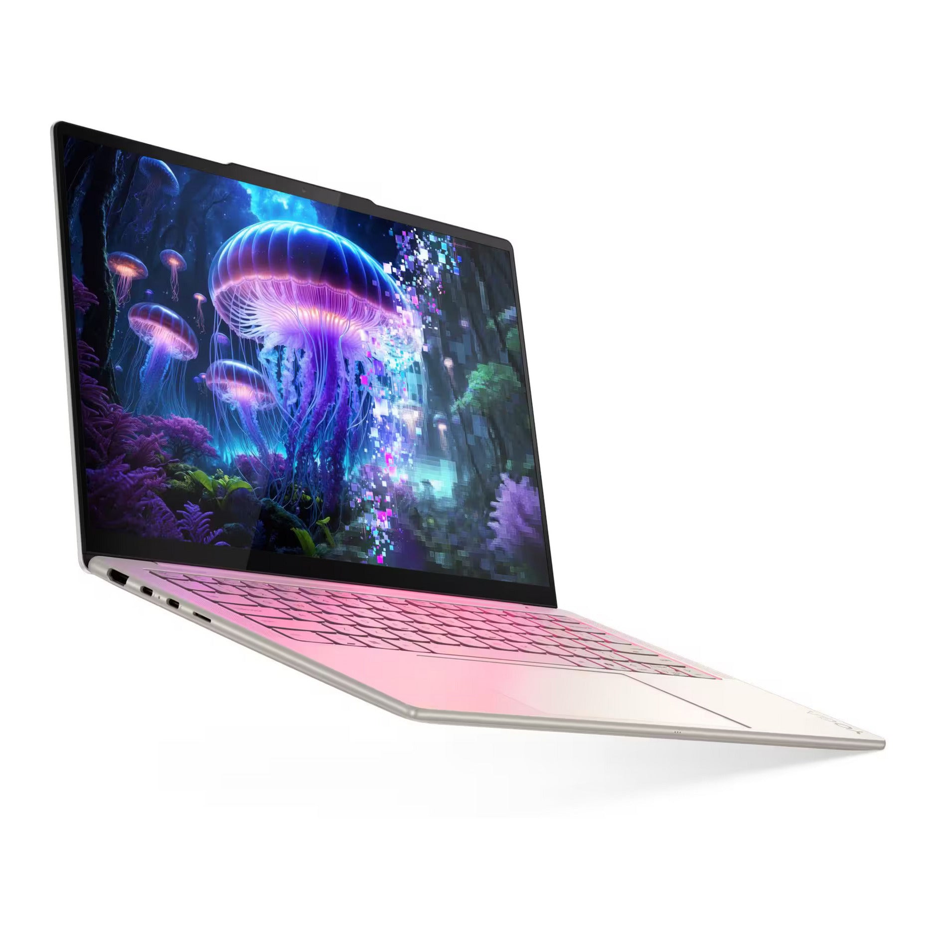 Lenovo Yoga Slim 7 14ill10 (83jx00f7mh) Aura Edition 14 Copilot+ Laptop (Hochglanz-Weiß | Core Ultra 5 226 V | Intel Arc-Grafik 130 V | 16 GB | 512 GB SSD)