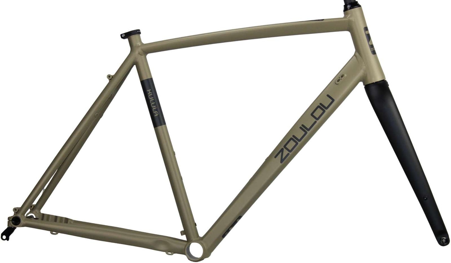 Zoulou Kulula Randonneur Rahmenset inkl. Vollcarbongabel