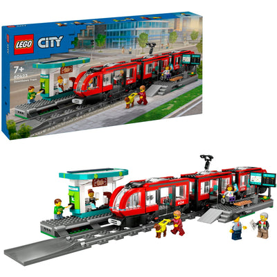 Lego Lego City 60423 Stadstram und Station
