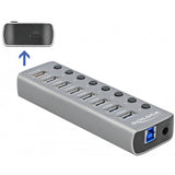 Delock USB 3.2 Gen 1 Hub mit 7 Toren - afbeelding 2